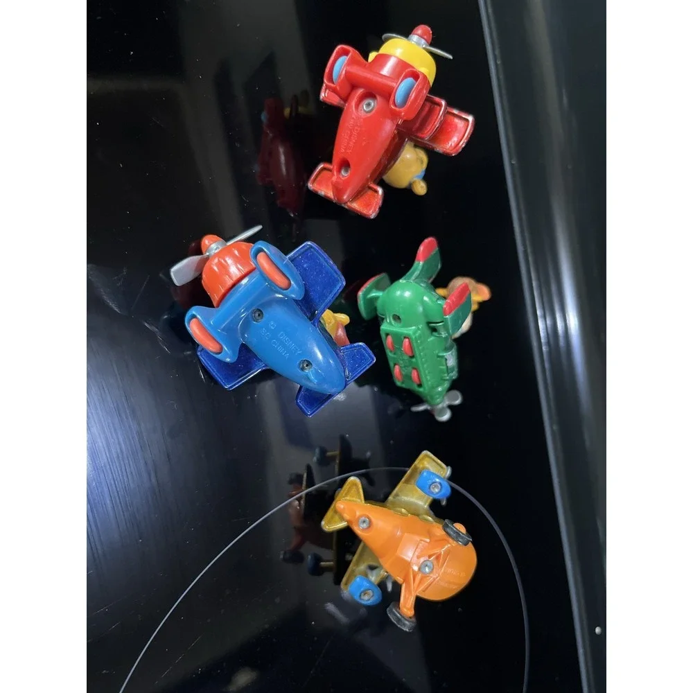 1990 Disney‎ TaleSpin McDonald's Happy Meal Toy Set 4 Diecast Airplanes